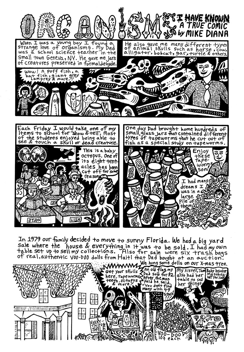 Art For Sale: Mike Diana Comix - Original Comix Pages For Sale Art For Sale: Mike Diana Comix - Original Comix Pages For Sale